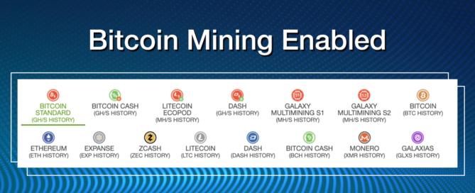 Bitcoin Mining Enabled